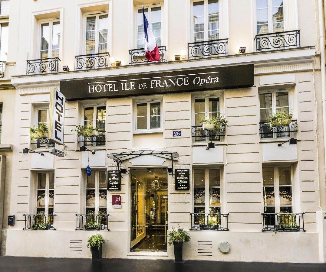 Hotel Ile De France Opera Paris Exterior photo
